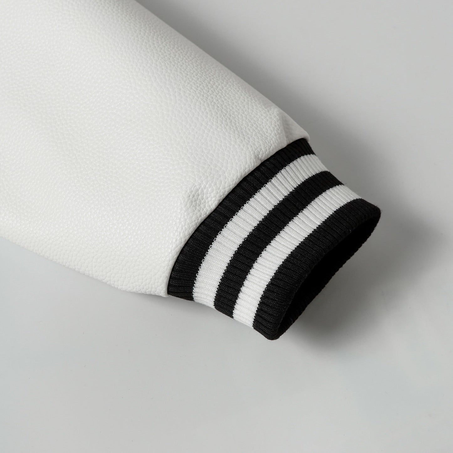 Chrome Hearts Varsity Jacket - Black White Gothic Baseball Coat