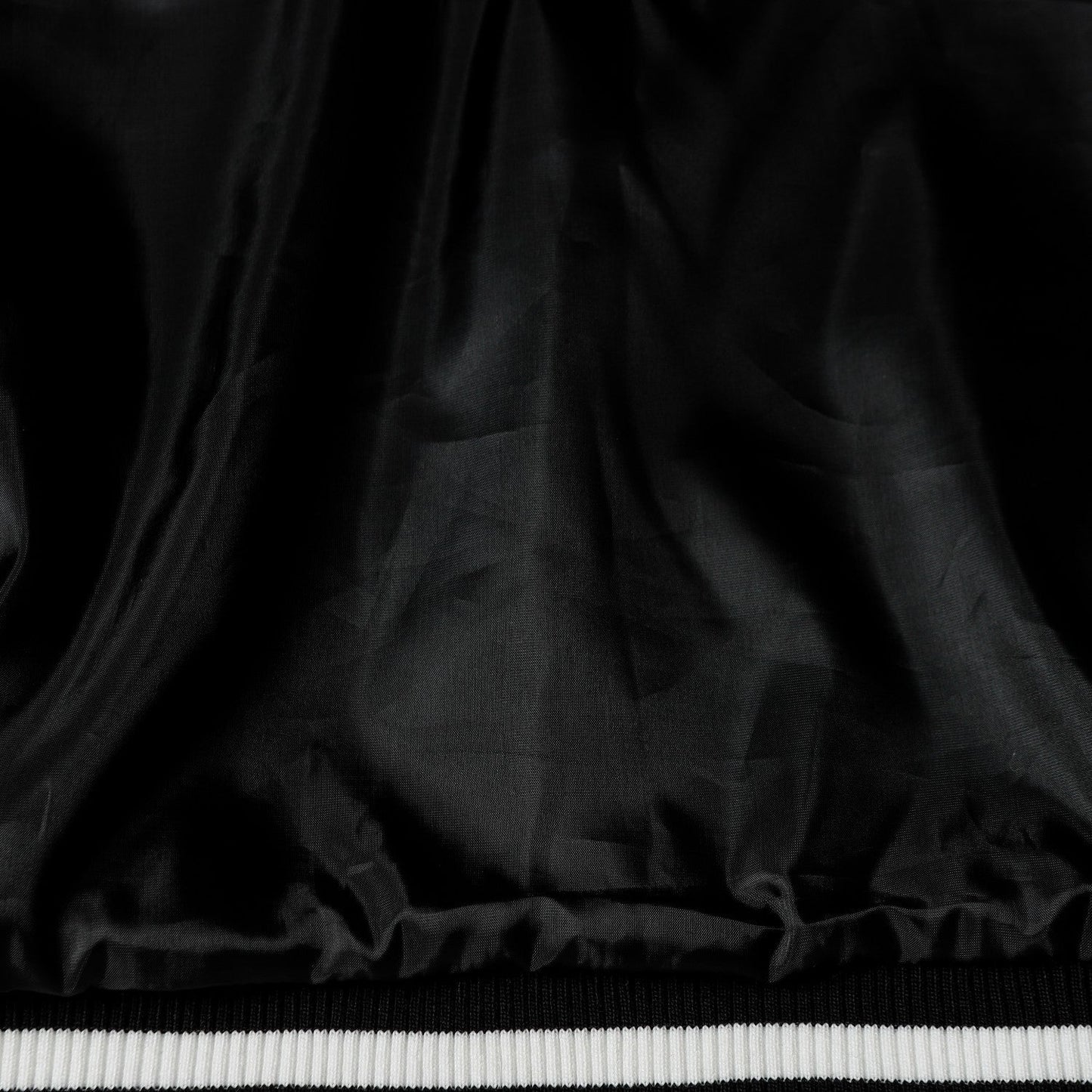 Chrome Hearts Varsity Jacket - Black White Gothic Baseball Coat