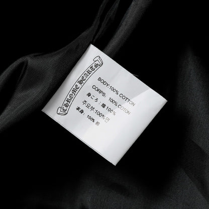 Chrome Hearts Varsity Jacket - Black White Gothic Baseball Coat