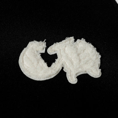 Chrome Hearts Varsity Jacket - Black White Gothic Baseball Coat