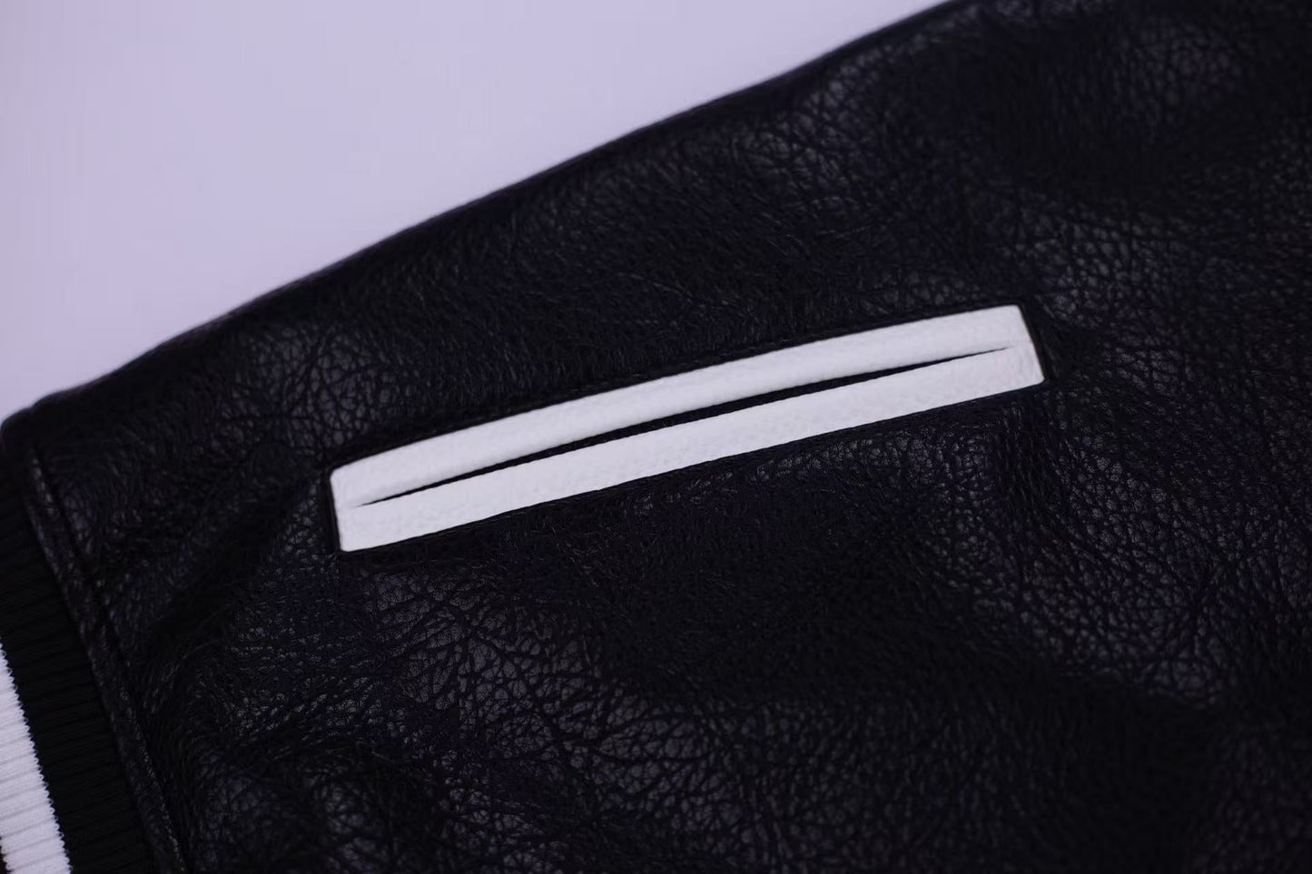 Chrome Hearts Embroidered Sleeve Varsity Jacket - Black Streetwear Coat