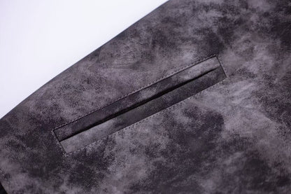 Chrome Hearts Fleur-de-lis Patch Varsity Jacket - Grey Tie-dye Outerwear