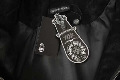 Chrome Hearts Horseshoe Cross Jacket - Black Street Embroidered Coat