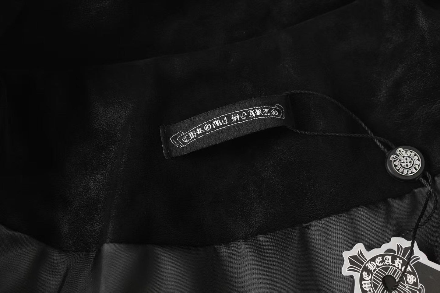 Chrome Hearts Horseshoe Cross Jacket - Black Street Embroidered Coat