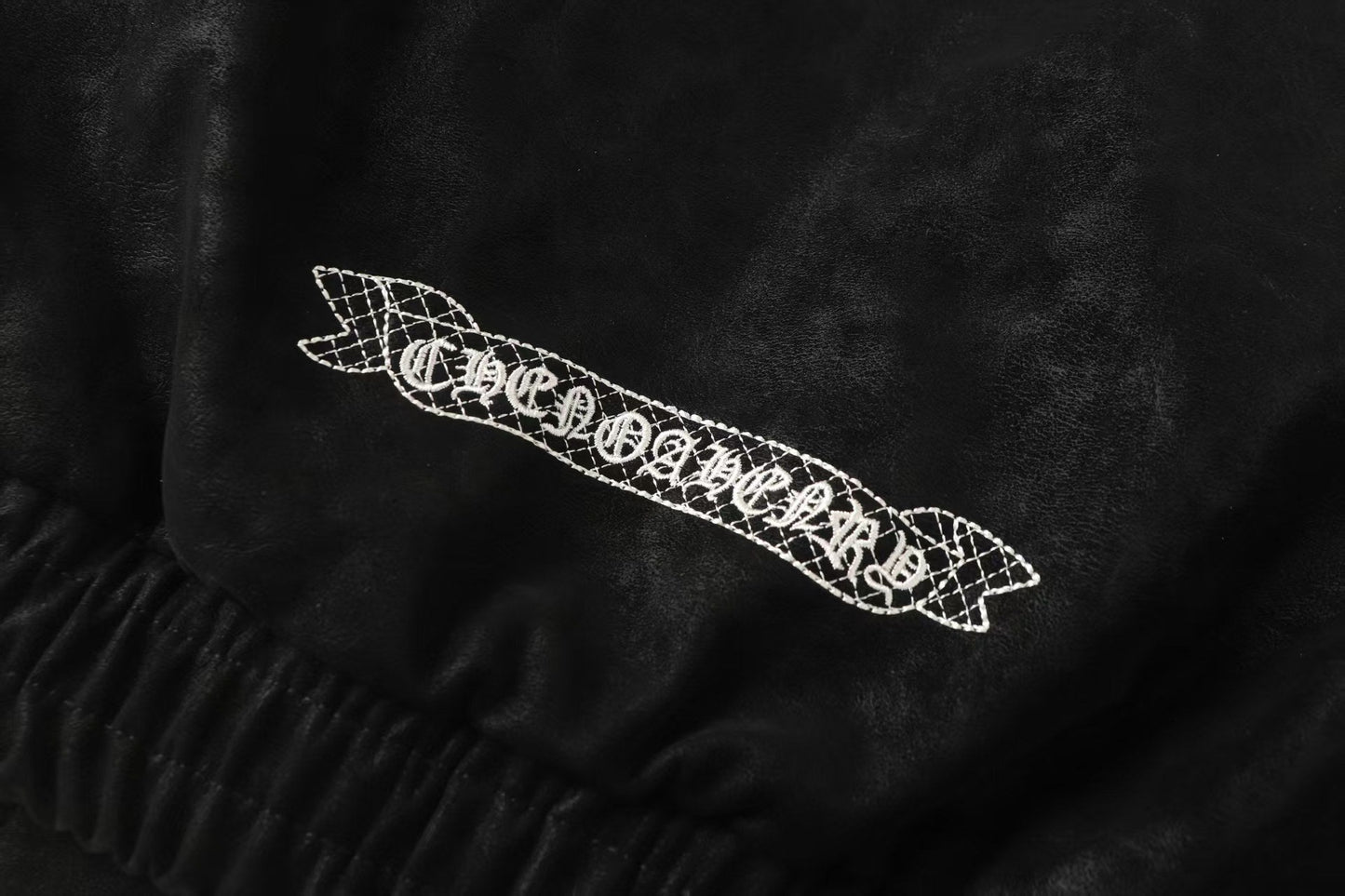 Chrome Hearts Horseshoe Cross Jacket - Black Street Embroidered Coat