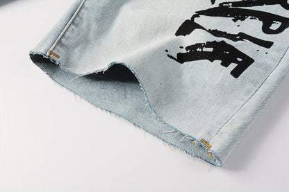 Purple Brand Denim Shorts 5048