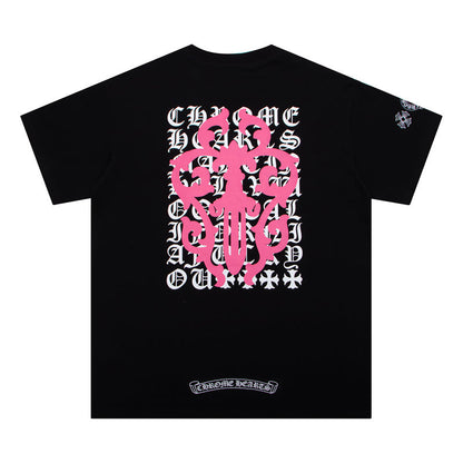 CH-Chrome Hearts Eye Chart Dagger T-shirt K6025