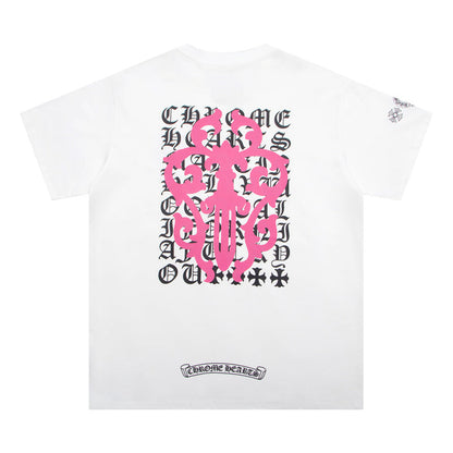 CH-Chrome Hearts Eye Chart Dagger T-shirt K6025
