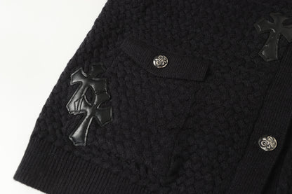 Chrome Hearts New Cardigan Sweater Jacket M904