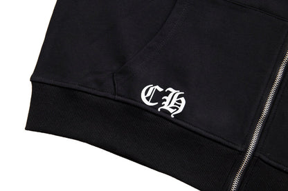 CH-Chrome Hearts  Zip Up Hoodie K5006