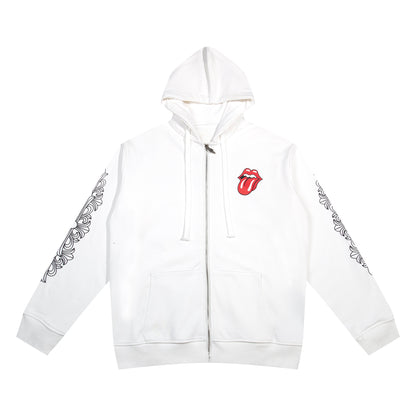 CH-Chrome Hearts Zip Up Hoodie K4
