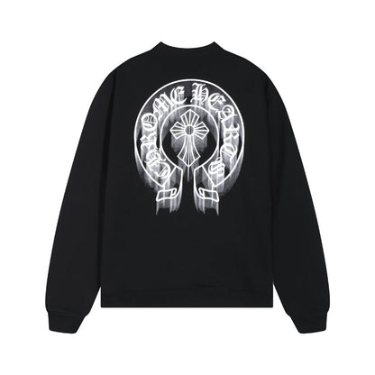 CH-Chrome Hearts Men's Long-Sleeve T-shirt Sweatshirt K2003