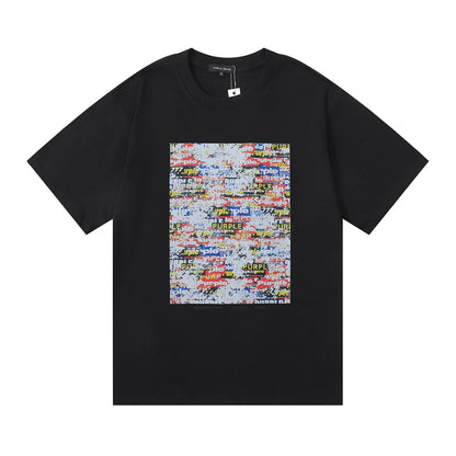 パープル 2024 新Tシャツ 3016 