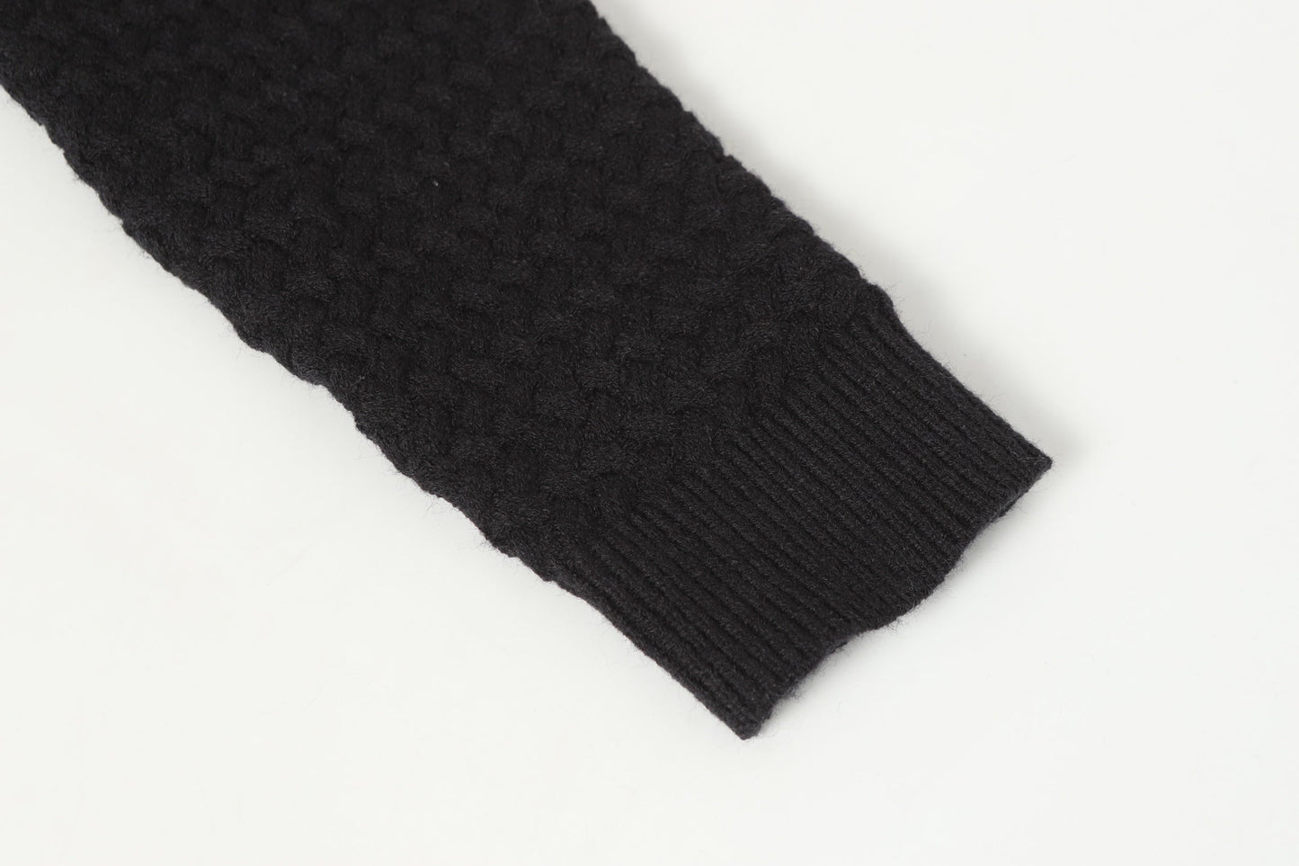 Chrome Hearts Embroidered Knit Cardigan - Black Grey Streetwear Jacket