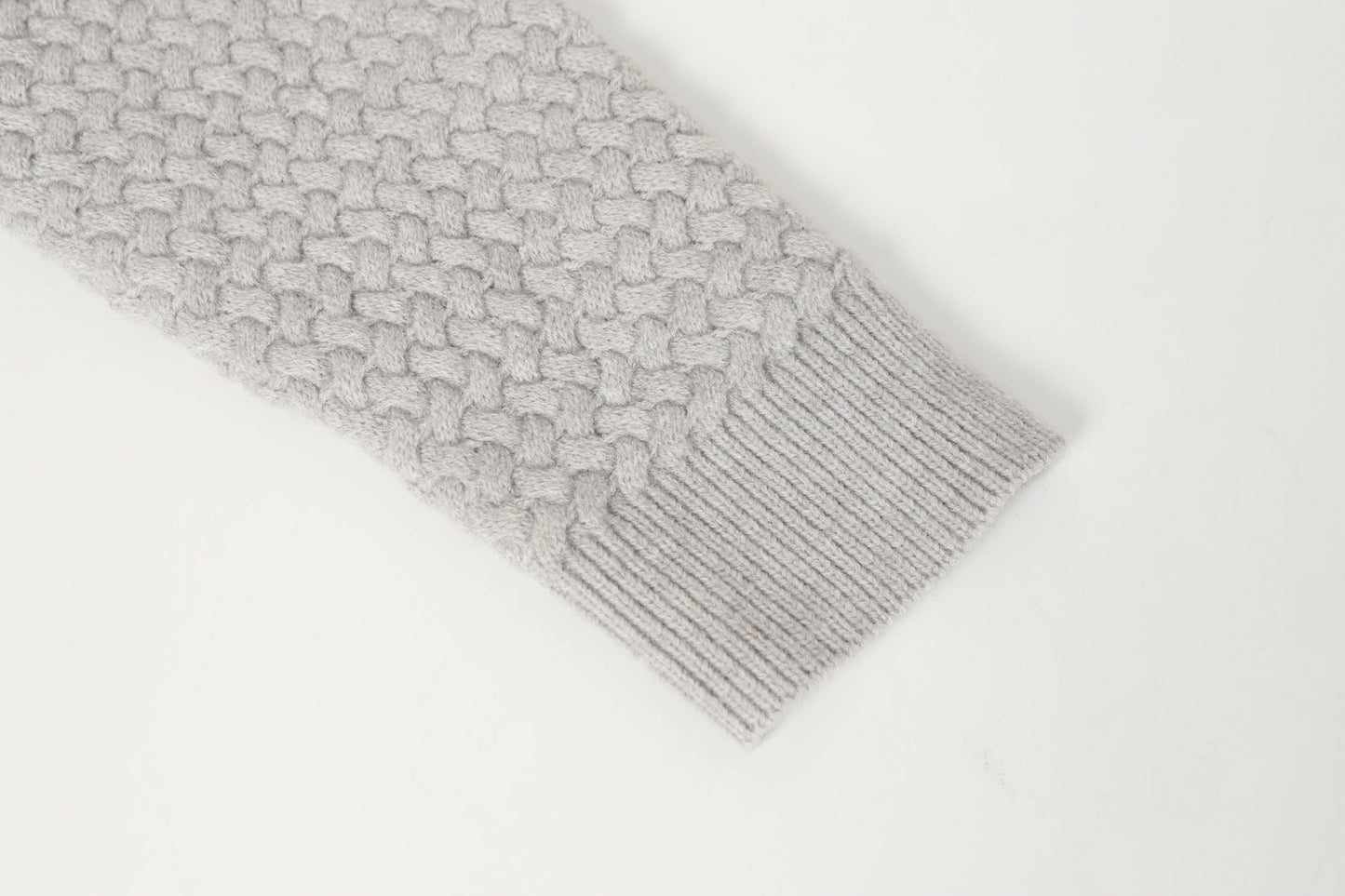 Chrome Hearts Embroidered Knit Cardigan - Black Grey Streetwear Jacket