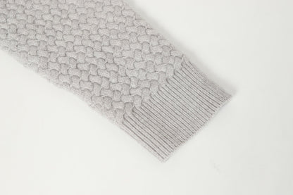 Chrome Hearts Embroidered Knit Cardigan - Black Grey Streetwear Jacket