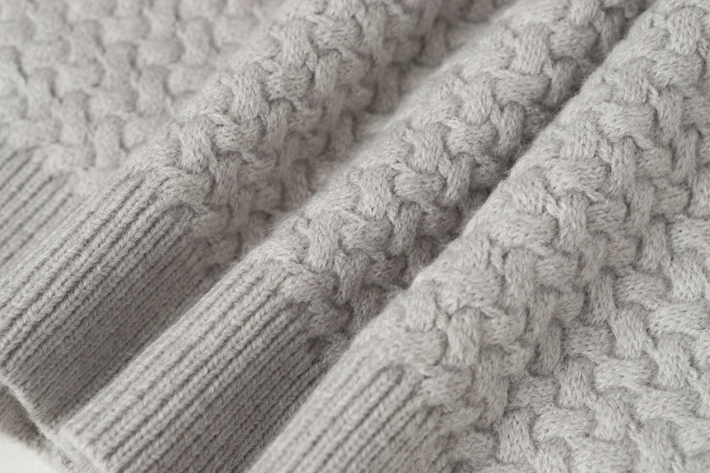 Chrome Hearts Embroidered Knit Cardigan - Black Grey Streetwear Jacket