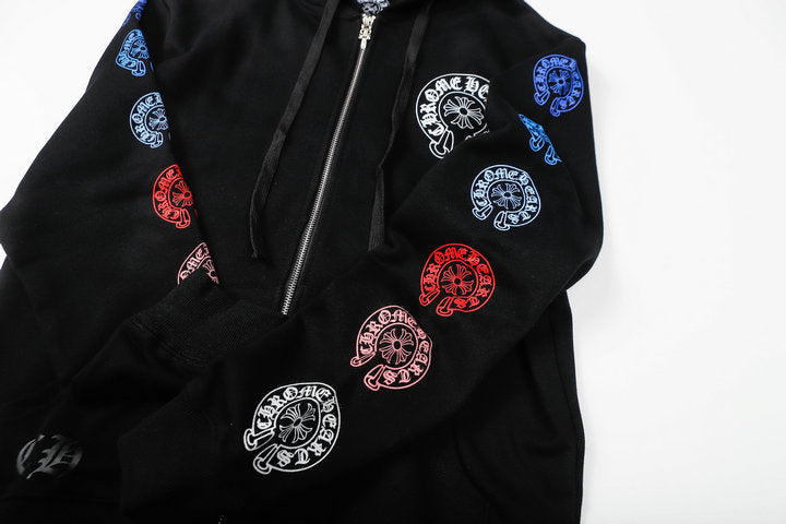 CH-Chrome Hearts Zip Up Hoodie K5011