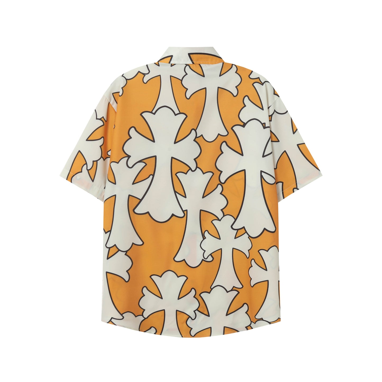 Chrome Hearts Cross short-sleeved casual shirt