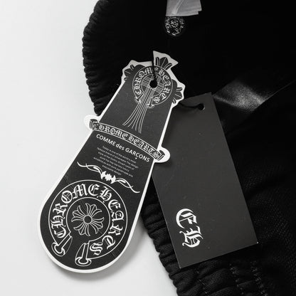 Chrome Hearts Cemetery Leather Cross Patch Paper Jam Shorts