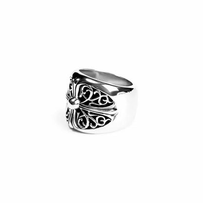 Chrome Hearts CLASSIC OVAL RING -5