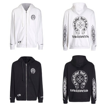 Chrome Hearts Los Angeles Exclusive Horseshoe Zip Up Hoodie 5009