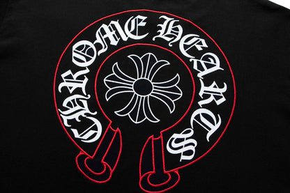 Chrome Hearts Classic Horseshoe Sleeve T-shirt 6008