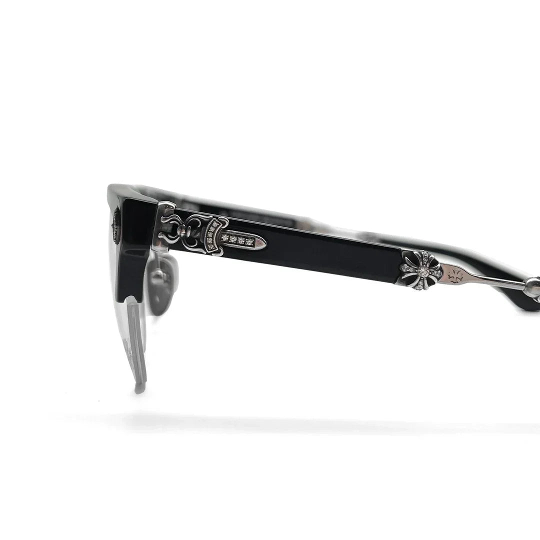 Chrome Hearts Evagilist Diamond BK/SS Glasses