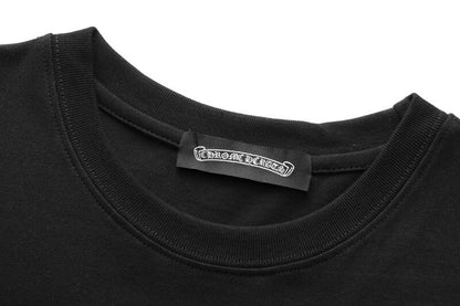 Chrome Hearts Sparkle Cross Artisan Rhinestone T-Shirt 6007