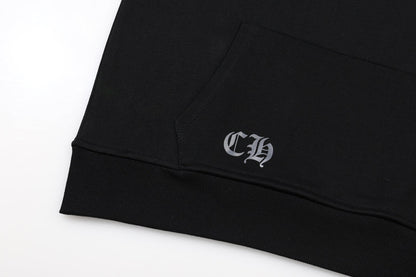 Chrome Hearts  Matty Boy Shoulder Logo Hoodie 7033