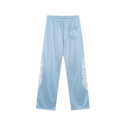 Chrome Hearts Mattyboy graffiti red mesh track pants 9997