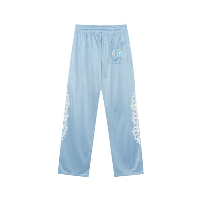 Chrome Hearts Mattyboy graffiti red mesh track pants 9997