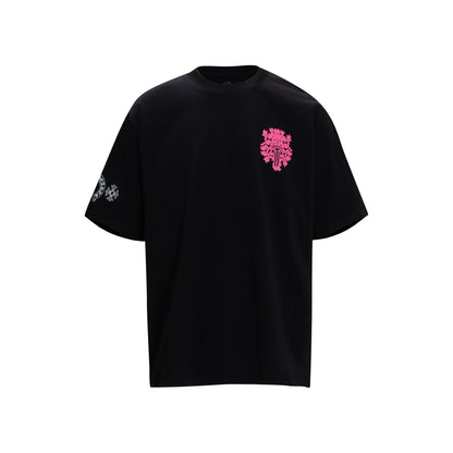 Chrome Hearts Script Dagger Logo Short Sleeve Tee 6025