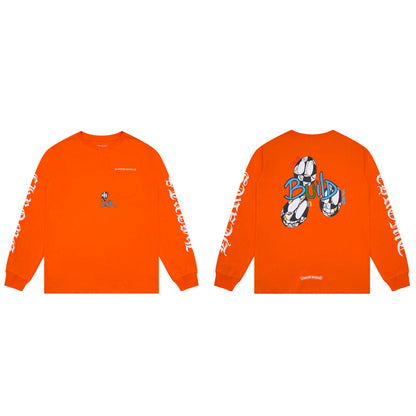 CH-Chrome Hearts Men's Long-Sleeve T-shirt Sweatshirt K8012