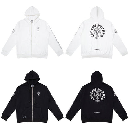 CH-Chrome Hearts Zip Up Hoodie K5007