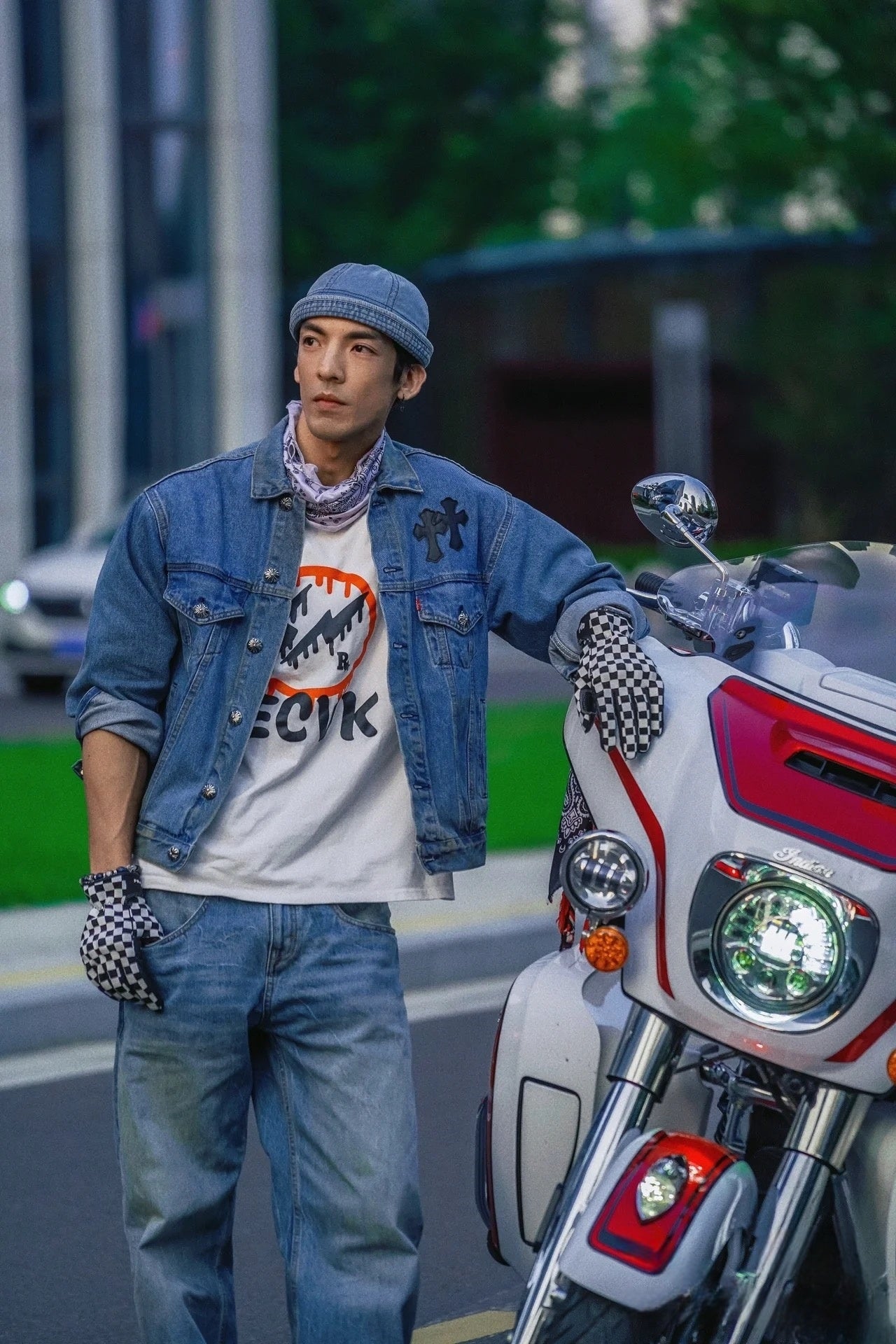 Chrome Hearts New Denim Jacket