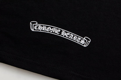 Chrome Hearts Neck Logo Cross Sleeve L/S T-shirt 9010