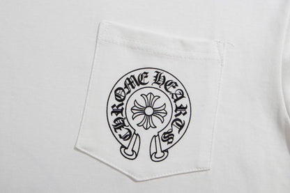 Chrome Hearts Multi Color Horse Shoe L/S T-shirt 8009