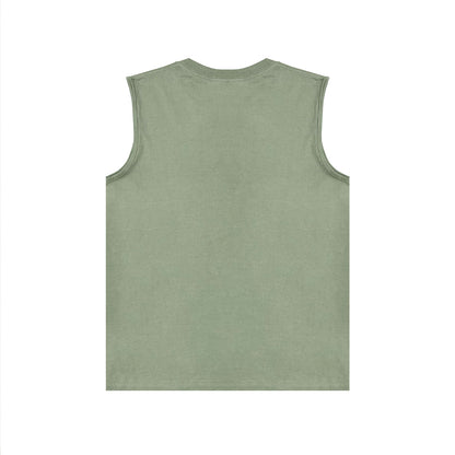 PURPLE-Purple Sleeveless T-Shirt  BPUR091#