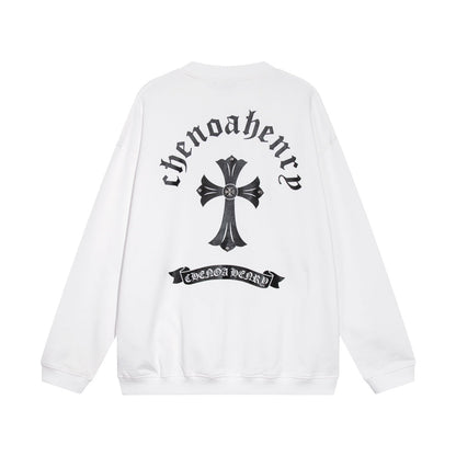 CH-Chrome Hearts Men's Long-Sleeve T-shirt Sweatshirt