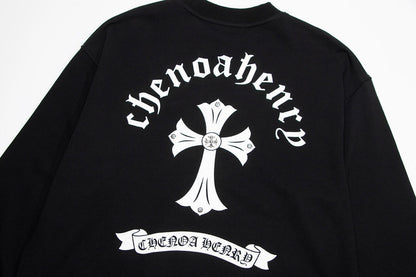 CH-Chrome Hearts Men's Long-Sleeve T-shirt Sweatshirt