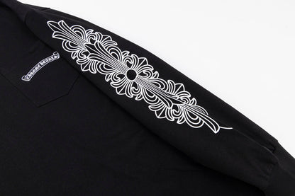 CH-Chrome Hearts Men's Long-Sleeve T-shirt Sweatshirt 8800