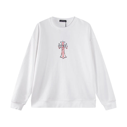 CH-Chrome Hearts Men's Long-Sleeve T-shirt Sweatshirt