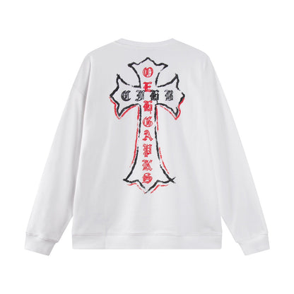 CH-Chrome Hearts Men's Long-Sleeve T-shirt Sweatshirt