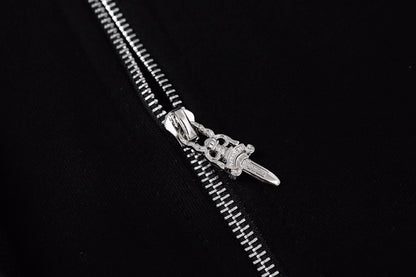 Chrome Hearts New Zip Up Hoodie -8515