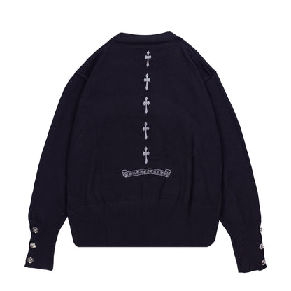 Chrome Hearts New Cardigan Sweater Jacket