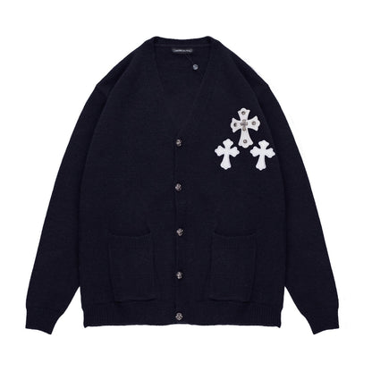 Chrome Hearts New Cardigan Sweater Jacket
